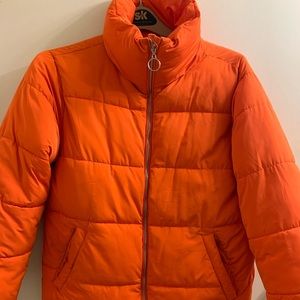 Orange bubble Jacket